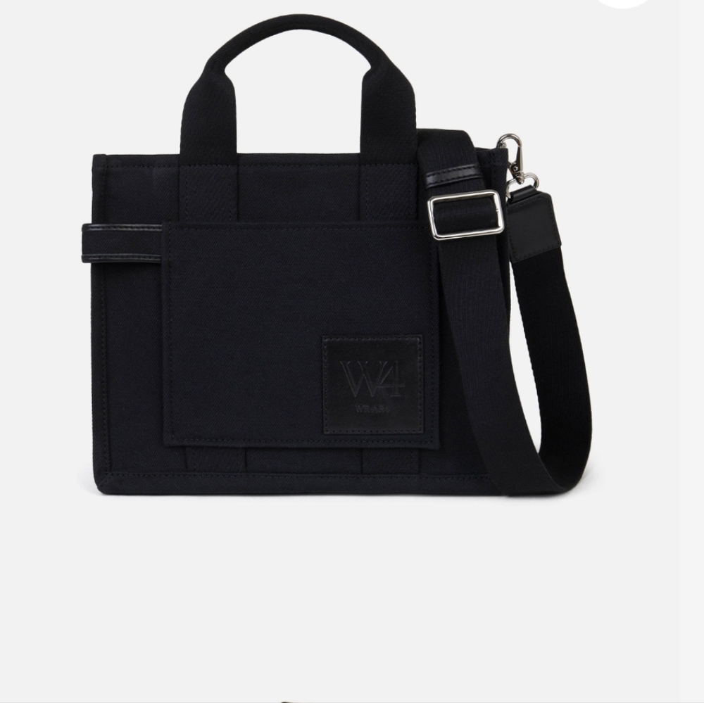 Black LUXURY TOTE/crossbody BY WE-ARE4